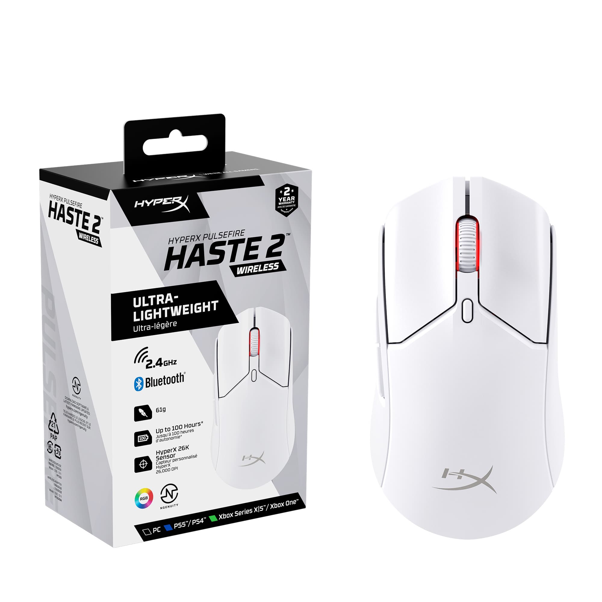 HyperX Pulsefire Heist 2 Wireless Gaming Mouse